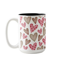 Happy valentine day elegant colorful hearts