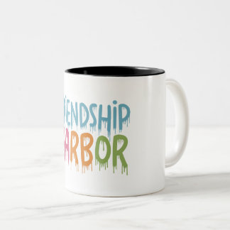 Caneca De Café Em Dois Tons HARBOR FRiENDSHiP