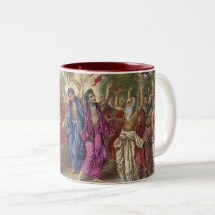 Caneca De Café Em Dois Tons Hare Krsna Mug