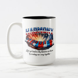 CANECA DE CAFÉ EM DOIS TONS HARMONIA