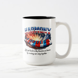 CANECA DE CAFÉ EM DOIS TONS HARMONY