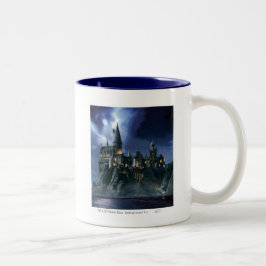 Caneca De Café Em Dois Tons Harry Potter Castle | Hogwarts lunáticos