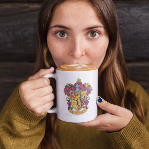 Caneca De Café Em Dois Tons Harry Potter   Gryffindor House Crest