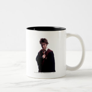 Caneca De Café Em Dois Tons Harry Potter Wand Levantado