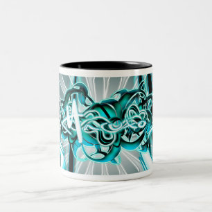 Caneca De Café Em Dois Tons Haruto