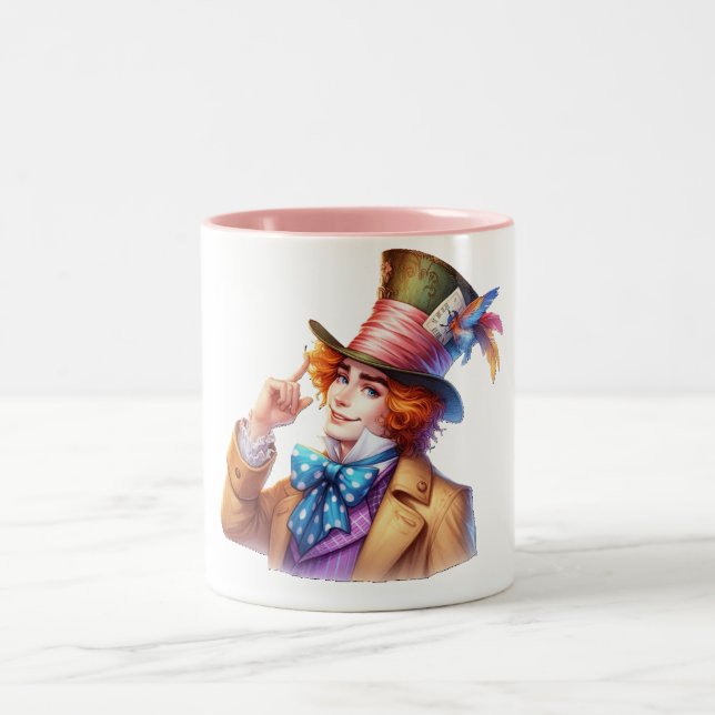 Caneca De Café Em Dois Tons Hatter ai art (Centro)