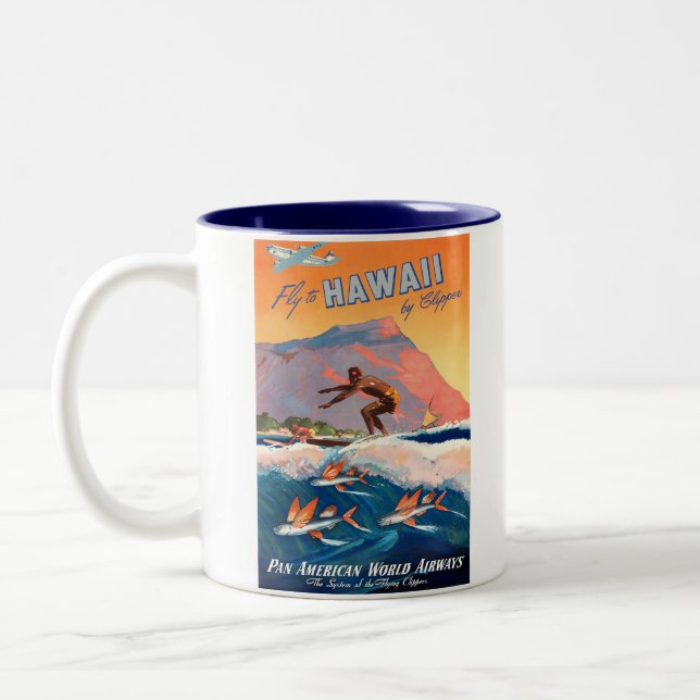 CANECA DE CAFÉ EM DOIS TONS HAWAII (Esquerda)