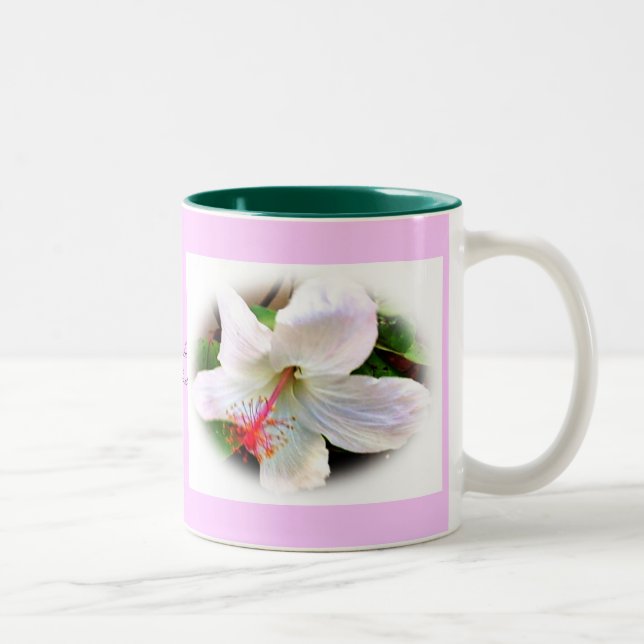 Caneca De Café Em Dois Tons Hawaiian Hibiscus Mug (Direita)