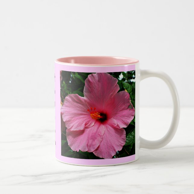 Caneca De Café Em Dois Tons Hawaiian Hibiscus Mug (Direita)