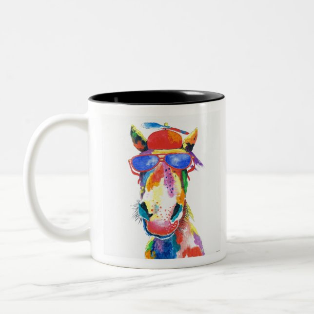Caneca De Café Em Dois Tons HAZ29 Horse.tif (Esquerda)