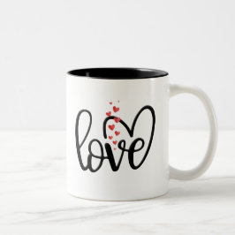 Caneca De Café Em Dois Tons Heartfelt, romantic, and cozy.