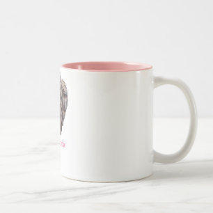 Caneca De Café Em Dois Tons heartichoke