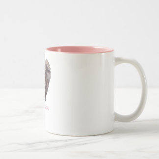 Caneca De Café Em Dois Tons heartichoke