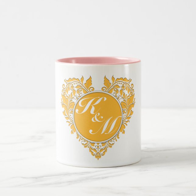 Caneca De Café Em Dois Tons HeartyParty (Centro)