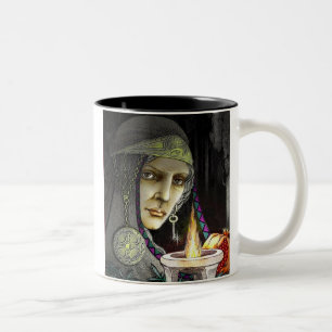 Caneca De Café Em Dois Tons Hecate, regra dos Crones