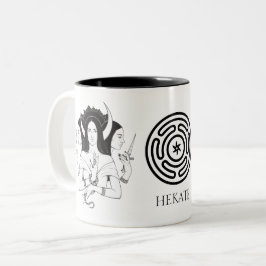 Caneca De Café Em Dois Tons Hekate Witchcraft