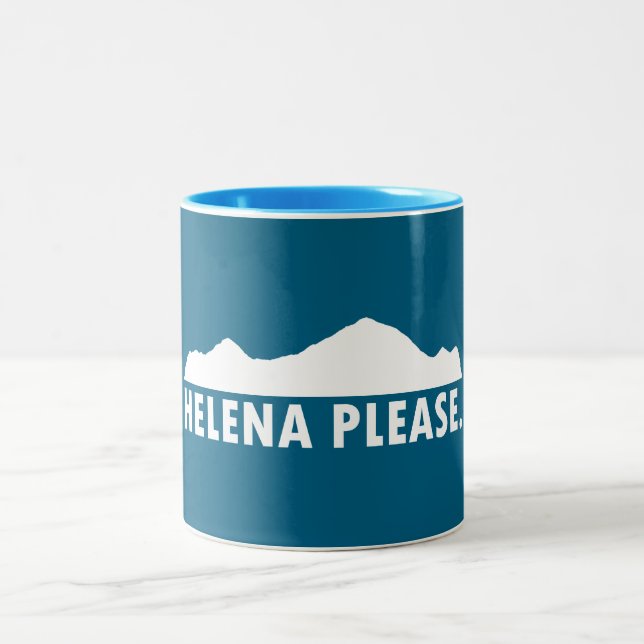Caneca De Café Em Dois Tons Helena Montana, por favor (Centro)