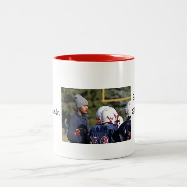 Caneca De Café Em Dois Tons helmet.gif cardinal, prata 2012, Rapids grandes, (Centro)