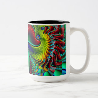Caneca De Café Em Dois Tons Helter Skelter
