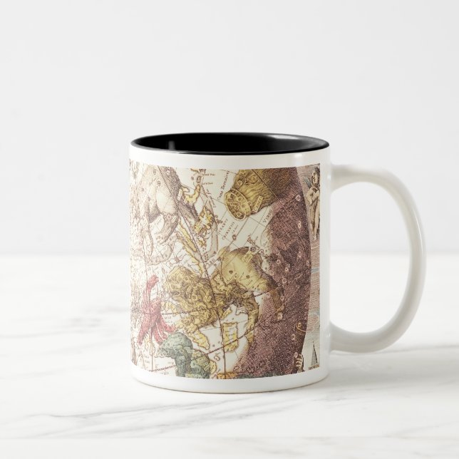 Caneca De Café Em Dois Tons Hemisfério Norte, 'do celestial (Direita)