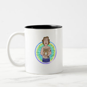 Caneca De Café Em Dois Tons Hera e Vinnie