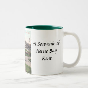 Caneca De Café Em Dois Tons Herne Bay Souvenir Mug
