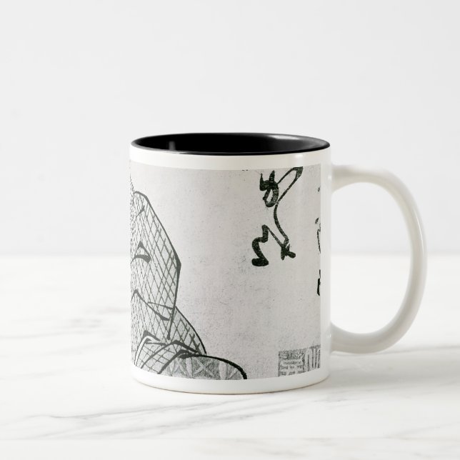 Caneca De Café Em Dois Tons Herói de um Monogatari (Direita)