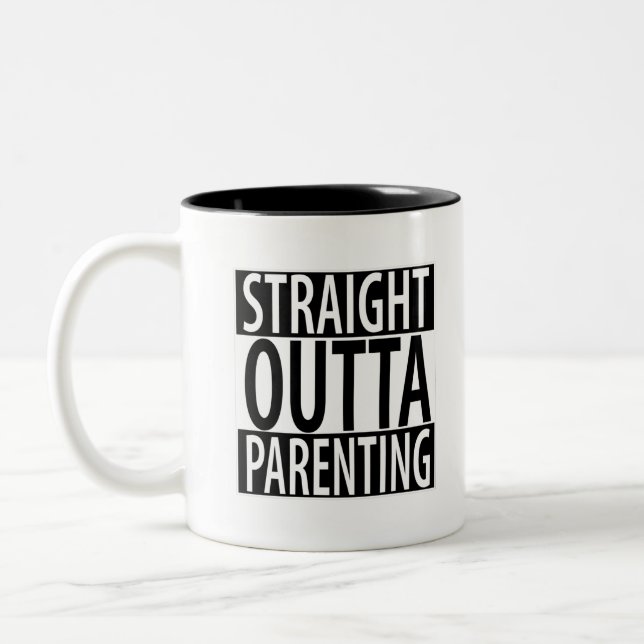 Caneca De Café Em Dois Tons Hetero fora da Parentalidade (Esquerda)