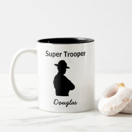 Caneca De Café Em Dois Tons Highway Patrol Mug