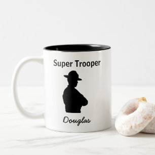 Caneca De Café Em Dois Tons Highway Patrol Mug
