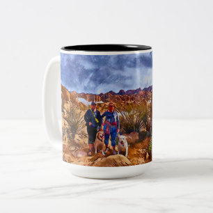 Caneca De Café Em Dois Tons Hike Prescott