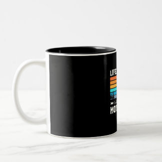 Caneca De Café Em Dois Tons Hiker, Preciso Das Montanhas