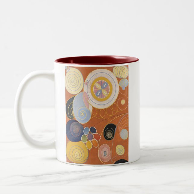 CANECA DE CAFÉ EM DOIS TONS HILMA AF KLINT (Esquerda)
