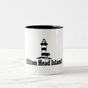 Caneca De Café Em Dois Tons Hilton Head Island.