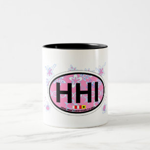 Caneca De Café Em Dois Tons Hilton Head Island.