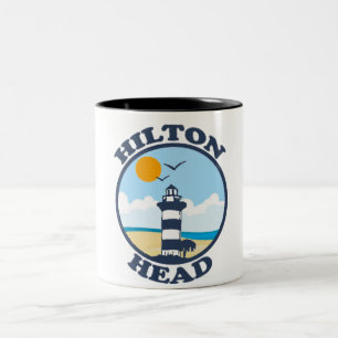 Caneca De Café Em Dois Tons Hilton Head Island.