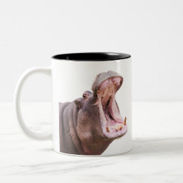 Caneca De Café Em Dois Tons Hippo Big Bouth