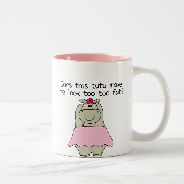 Caneca De Café Em Dois Tons Hippo Tu Fat (Direita)