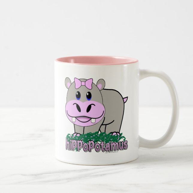 Caneca De Café Em Dois Tons Hippopotamus (Direita)