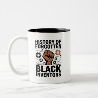 Caneca De Café Em Dois Tons História de Inventores Negros Esquecidos
