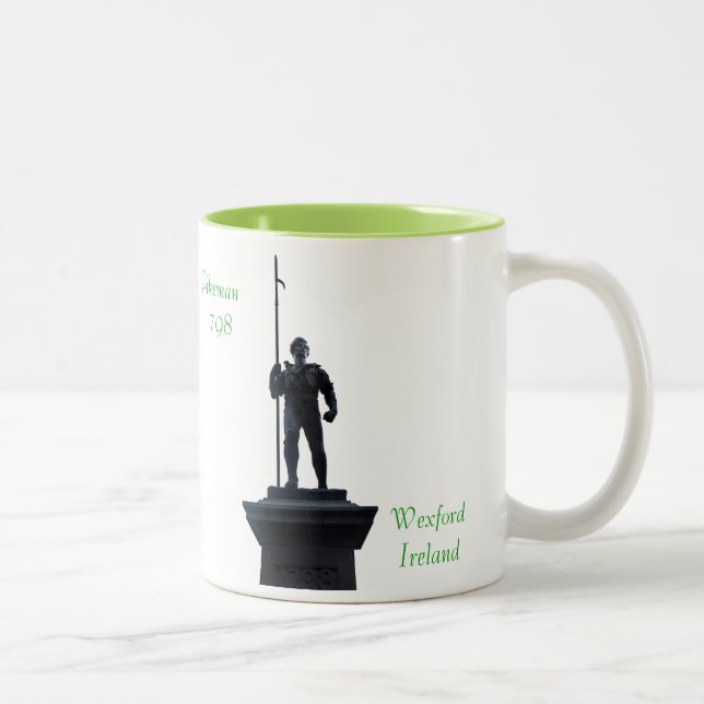 Caneca De Café Em Dois Tons Historical Ireland Mug (Direita)