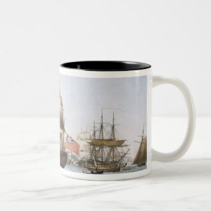 Caneca De Café Em Dois Tons HMS Victory, 1806