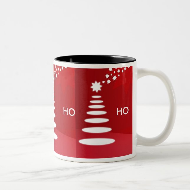 CANECA DE CAFÉ EM DOIS TONS HO HO HO (Direita)