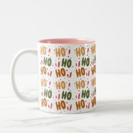 Caneca De Café Em Dois Tons Ho Ho natal
