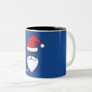 Caneca De Café Em Dois Tons Ho Ho Papai Noel
