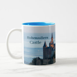 Caneca De Café Em Dois Tons Hohenzollern Castle Hechingen Alemanha