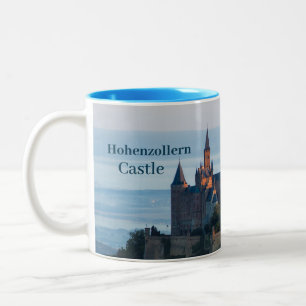 Caneca De Café Em Dois Tons Hohenzollern Castle Hechingen Alemanha