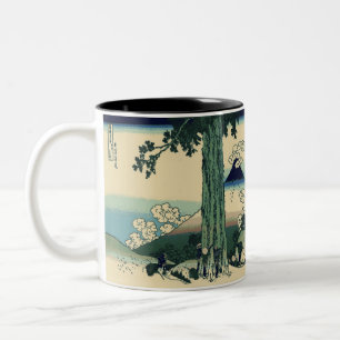 Caneca De Café Em Dois Tons Hokusai Fugaku