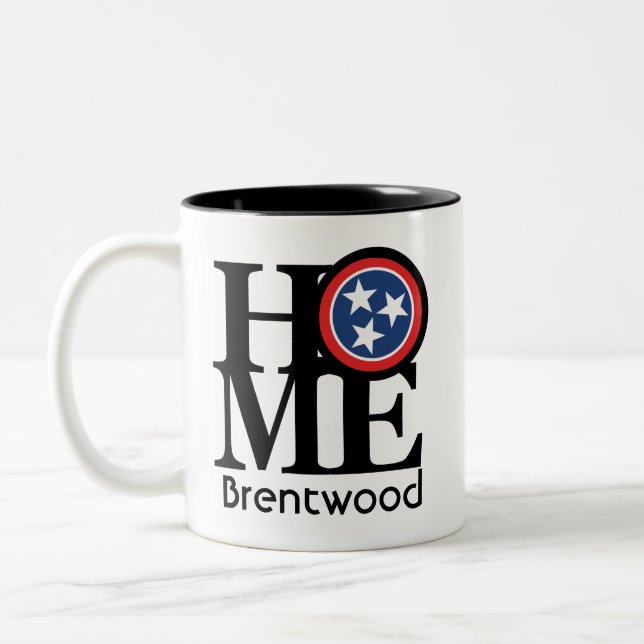 Caneca De Café Em Dois Tons HOME Brentwood (Esquerda)