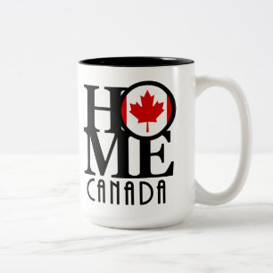 Caneca De Café Em Dois Tons HOME Canada 15oz